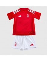 Nottingham Forest Hjemmedraktsett Barn 2024-25 Korte ermer (+ bukser)